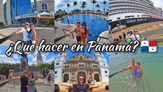 QUE HACER EN PANAMÁ🚢Tour Precios y Tips💰Canal de Panamá Decameron Albrook Mall y Restaurantes😎 [upl. by Meesaw]