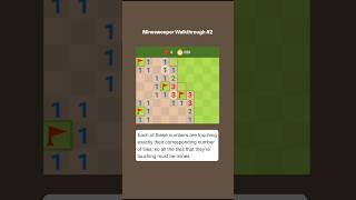 Minesweeper Walkthrough 2  minesweeper tbt puzzle walkthrough howto gamingtips retrogames [upl. by Oam]