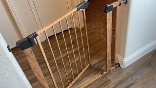 Babelio Baby Toddler Gate Installation and Review [upl. by Eisiam698]