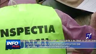 INSPECTORII DE MUNCA AU DESCINS LA OPERATORII DIN CAPTAREA TRATAREA SI DISTRIBUTIA APEI [upl. by Leehar]