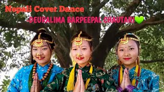 Deuralima barpipal chautari💃🏼💃🏼Cover DanceNepali SongSampang Sisters❤ [upl. by Hackney]