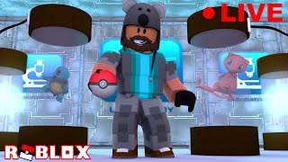 MEW  ZCRYSTALS  PORT DECCA  Pokémon Brick Bronze 80  ROBLOX LIVE [upl. by Eimma273]