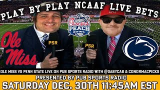 Ole Miss Rebels vs Penn State Nittany Lions LIVE Bet Stream  2023 Peach Bowl  123023 [upl. by Marcos]