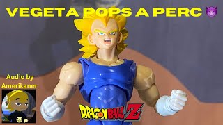 Vegeta Pops A Perc Amerikaner  DBZ Stop Motion Meme [upl. by Adnilg]