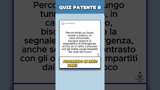 Quiz ufficiale per la patente B perte patente [upl. by Idnaj910]