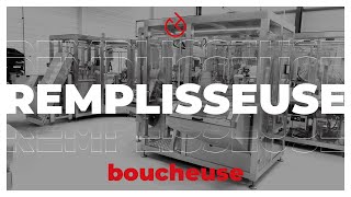 Remplisseuse boucheuse full automatique [upl. by Anelet]