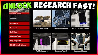 How To Complete Bunker Research Fast [upl. by Borgeson]