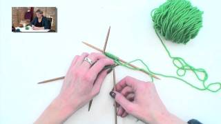 Knitting Help  Getting Started with DPNs [upl. by Yrian]