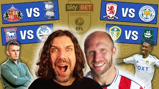 EFL Championship SCORE PREDICTIONS  Round 16 wSam Parkin [upl. by Wilden]