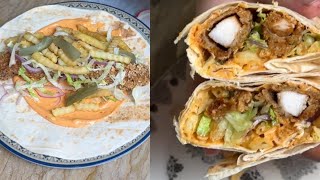 Restaurant Style Chicken Tortilla Wrap Recipe Recipe [upl. by Erait]