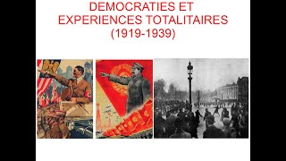 Prépa Brevet Démocraties et expériences totalitaires 19191939 [upl. by Nisay]