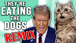 They are eating dogs cat song original DONALD TRUMP debate [upl. by Marl]