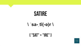 How To Pronounce Satire  Meaning  Pronunciation [upl. by Buerger437]