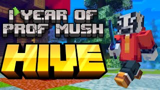 🔴Hive Live 1 Year Of Prof Mush new mic and mouse🔴 [upl. by Nellahs]