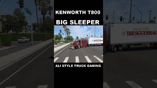 Kenworth T800 Big Sleeper viral gameplay shortvideo trending shorts americantrucksimulator [upl. by Walrath]