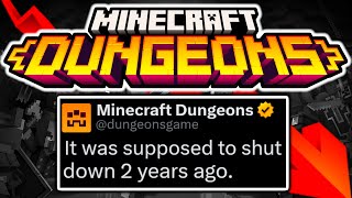 Why Minecraft Dungeons Was ABANDONED  The Untold Truth [upl. by Hartill]