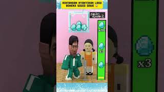 Bantu Peserta 456 Nyanyikan Lagu Boneka Squid Game 😱 minecraft squidgame [upl. by Erehpotsirhc]