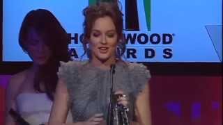 Leighton Meester at the Hollywood Film Awards [upl. by Moselle]