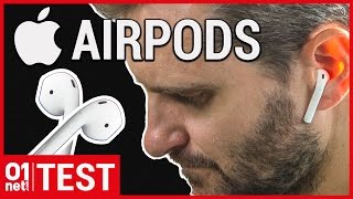 Test AirPods  que valent les écouteurs sans fil dApple [upl. by Concoff]