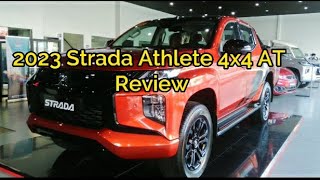 2023 Mitsubishi Strada Athlete 4x4AT Product Review [upl. by Yrocej]