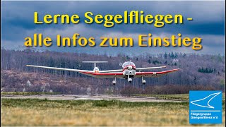 Lerne Segelfliegen  alle Infos zum Einstieg [upl. by Erikson]