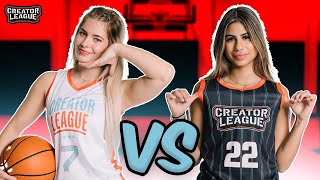 HANNAH WHITE vs ARIANA GONZALEZ PHYSICAL 1V1  CREATOR LEAGUE [upl. by Akital]