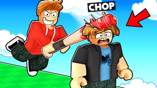 ROBLOX CHOP AND FROSTY BECOME GODS IN WEAPON FIGHTING SIMULATOR [upl. by Nealah748]