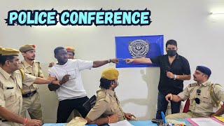 POLICE CONFERENCE  HARSH RAJPUT [upl. by Nahtannoj]