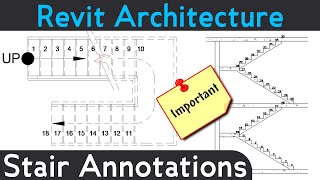 90  Complete Stair Annotations that you must know in Revit Architecture DeepakVerma [upl. by Lemire906]