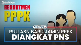 RUU ASN Jamin PPPK Diangkat jadi PNS [upl. by Ardnaid22]