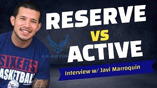 AIR FORCE RESERVE BENEFITS w TSgt JAVI MARROQUIN 2021 [upl. by Ailido581]