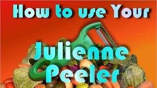 Julienne Peeler demo by A Kitchen Must [upl. by Coleman626]