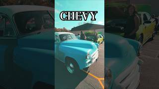 🔥 1950 Chevy Hot Rod chevrolet carshow exhaustsound [upl. by Yelsnit730]