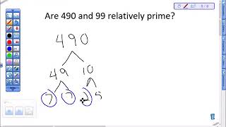 Relatively Prime Definition and Example [upl. by Ynnol]