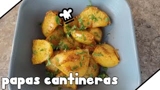 Papas cantineras  La Cocina de un Pinche [upl. by Berna]