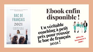 Ebook quotBac de français 2021 lindispensable guide de surviequot à un prix de lancement à 3 euros 99 [upl. by Huldah]