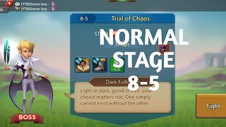 Lords mobile Normal stage 85 f2pTrail of chaos normal stage 85 [upl. by Anaele]