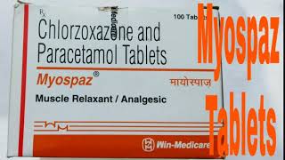 Myospaz Tablets in hindi [upl. by Etnahsal]