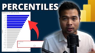 How to calculate PERCENTILES in Power BI  Beginners Guide to Power BI [upl. by Goar]