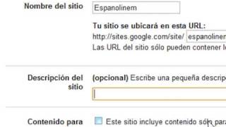 Tutorial como montar una página Web con Google Site [upl. by Ahsemrac593]