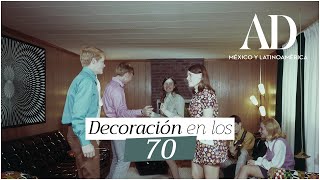 Decoración en los años 70 tendencias AD [upl. by Earezed]