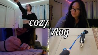 Cozy rainy day Vlog vlogmas day 16 [upl. by Joub]