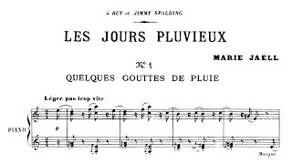 Marie Jaëll – Les Jours pluvieux [upl. by Blas]