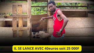 Il lance son business dAgronomie avec 40euros soit 25000F [upl. by Reiko]