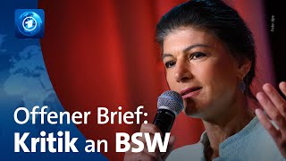 DDRBürgerrechtlerinnen warnen vor Bündnis Sahra Wagenknecht [upl. by Akialam]