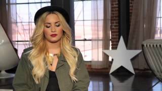 Demi Lovato  X Factor Interview [upl. by Ljoka417]