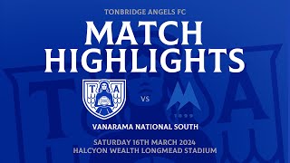 Match Highlights I Tonbridge Angels 4 Torquay United 1 [upl. by Barker]