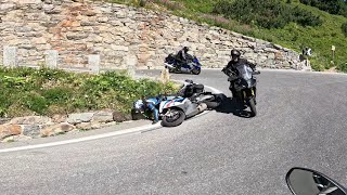 Unfall Stilfser Joch  BMW S1000rr [upl. by Deys]