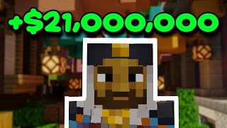 400kminute From Hypixel Skyblock Bazaar Bazaar Flipping [upl. by Arutek]