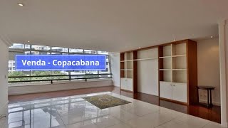 Apartamento de 3 quartos à venda em Copacabana Praça Eugênio Jardim com 1 suiíte e 1 vaga  3202 [upl. by Aerdnaxela284]